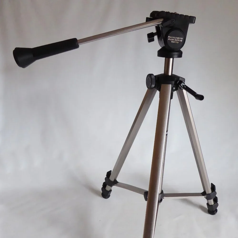 VINTAGE GOLD COAST GT-400P PHOTO VIDEO FLUID ACTION CAMERA TRIPOD STAND 20 - 60